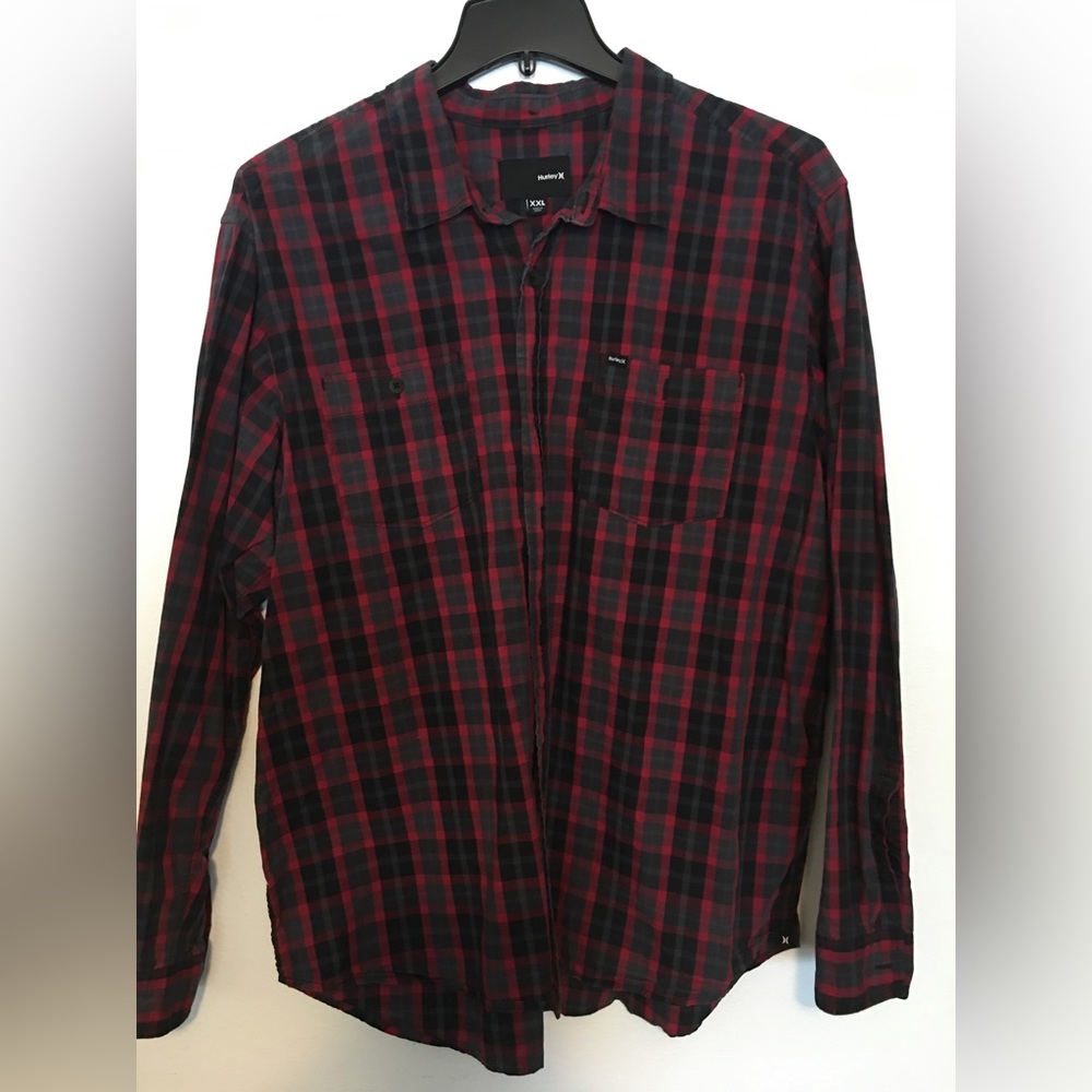 button down shirt. Only worn a few times and is in excellent used condition.
